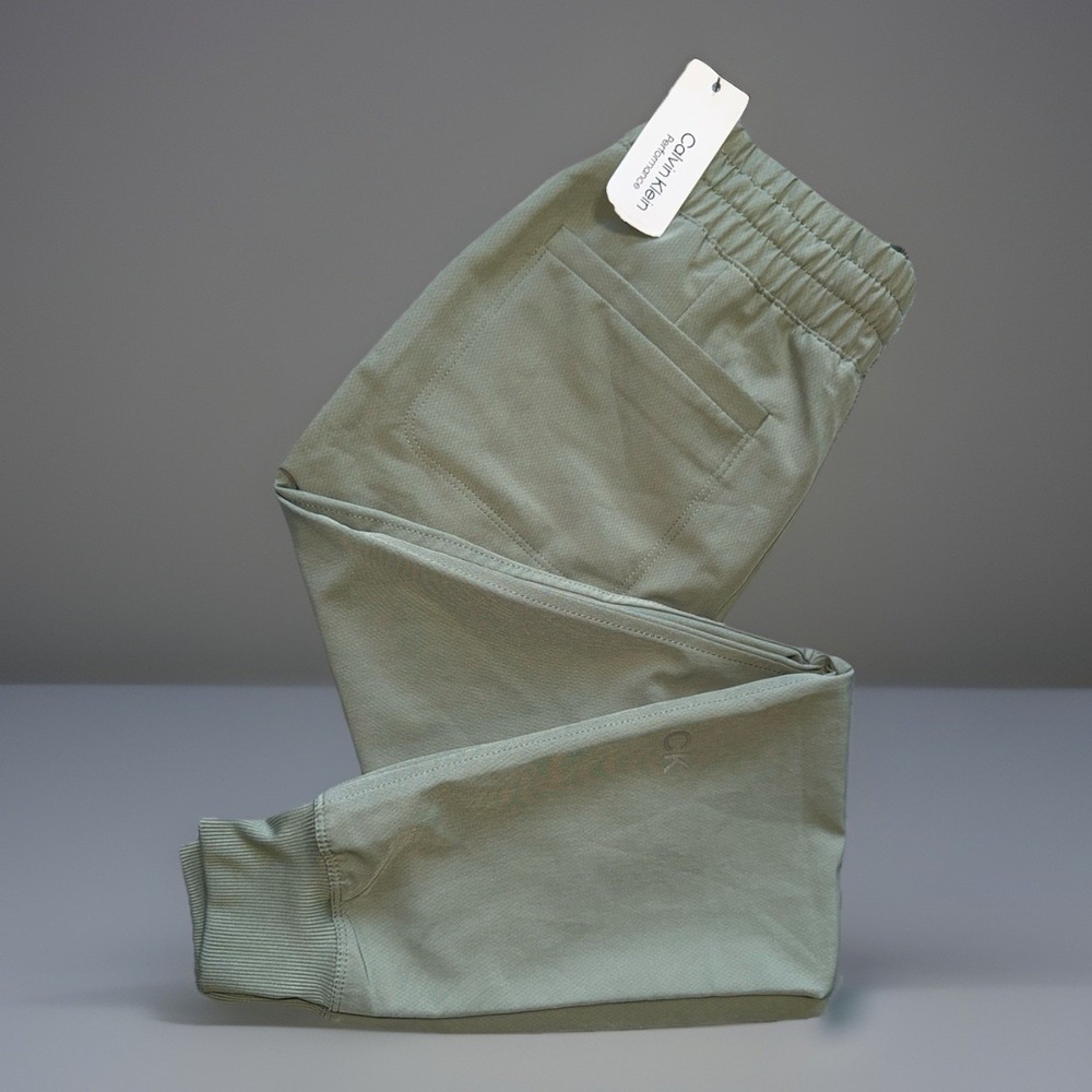 NWT Calvin Klein Performance Jogger Green Womens Size XXS